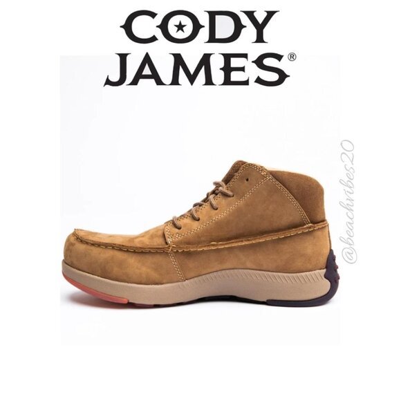 CODY JAMES Men\'s Casual Driver Work Boots Composite Toe 9D Brown NIB main image 9